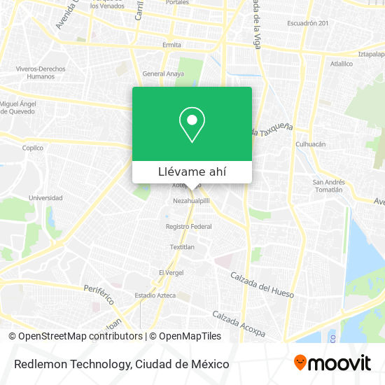 Mapa de Redlemon Technology