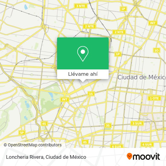 Mapa de Loncheria Rivera