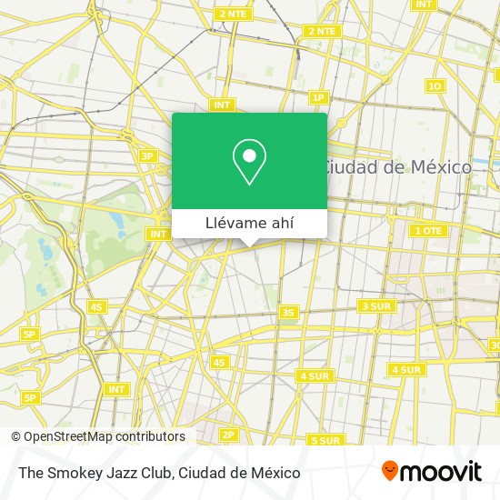 Mapa de The Smokey Jazz Club