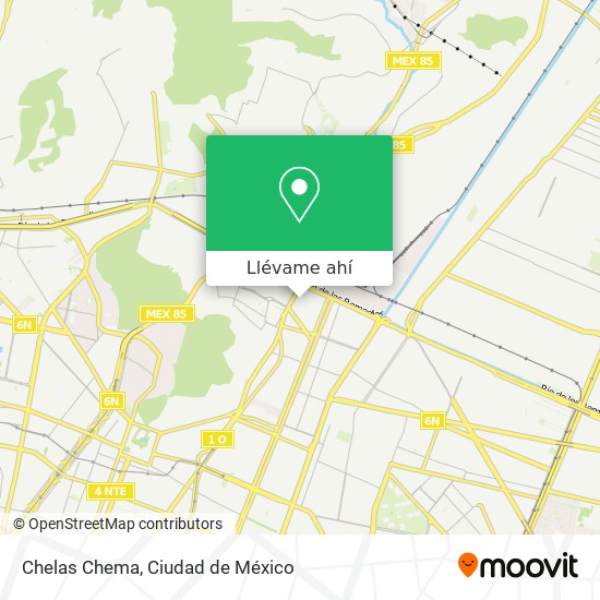 Mapa de Chelas Chema