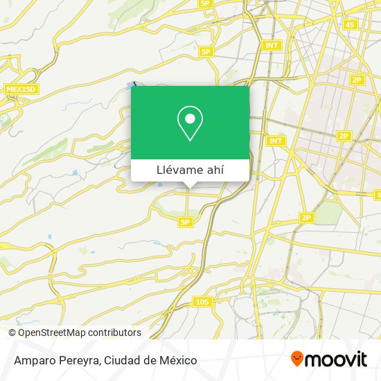 Mapa de Amparo Pereyra