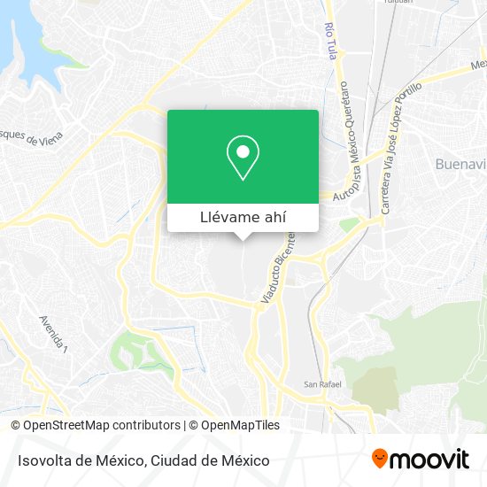 Mapa de Isovolta de México