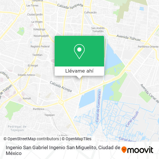 Mapa de Ingenio San Gabriel Ingenio San Miguelito