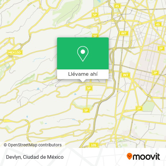 Mapa de Devlyn