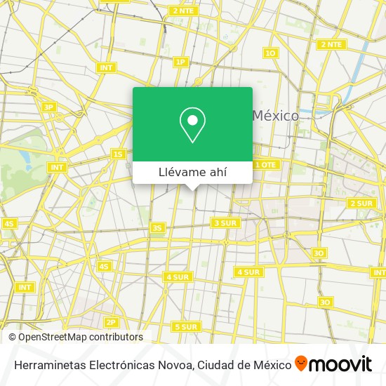 Mapa de Herraminetas Electrónicas Novoa