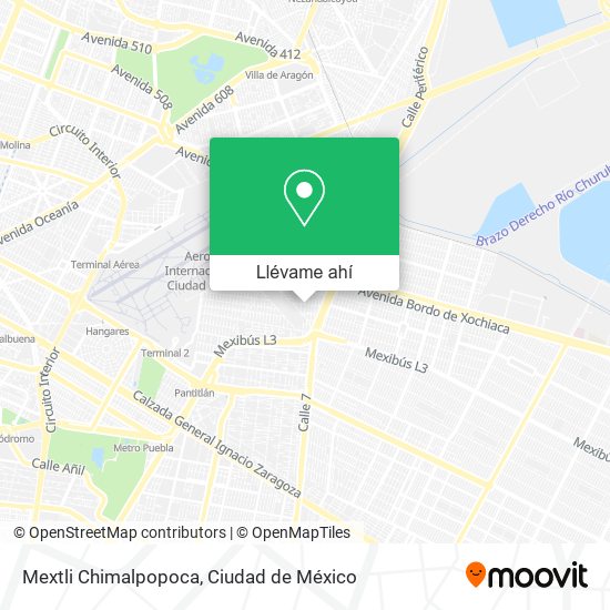 Mapa de Mextli Chimalpopoca