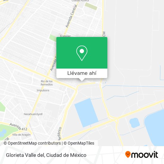 Mapa de Glorieta Valle del