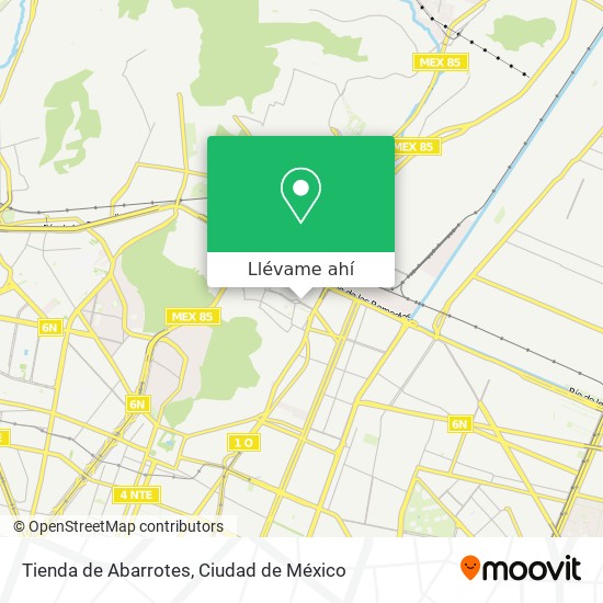 Mapa de Tienda de Abarrotes