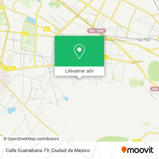 Mapa de Calle Guanabana 79