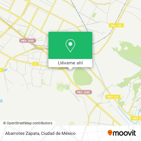 Mapa de Abarrotes Zapata
