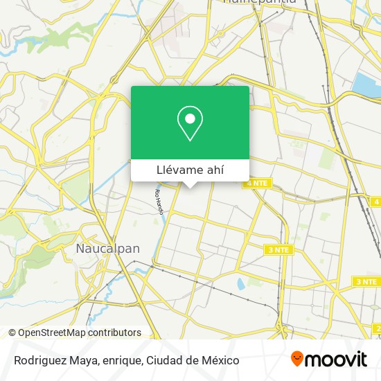 Mapa de Rodriguez Maya, enrique