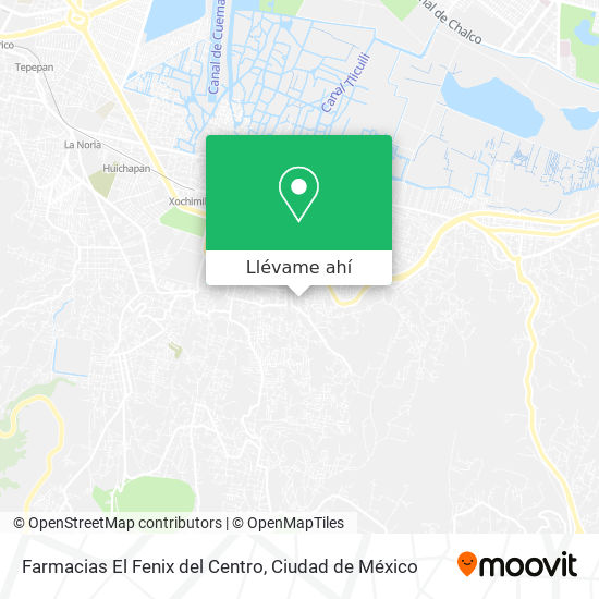 Mapa de Farmacias El Fenix del Centro