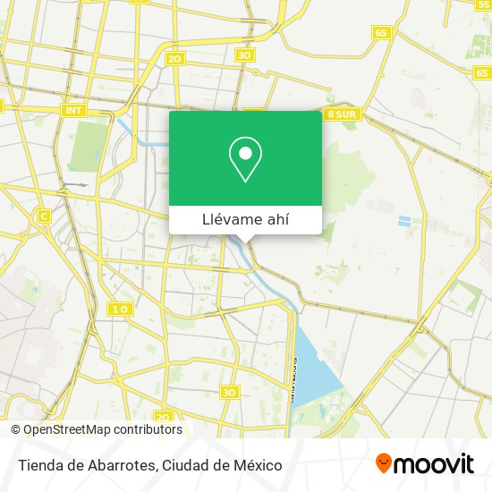 Mapa de Tienda de Abarrotes