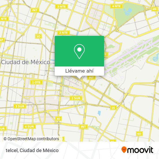 Mapa de telcel