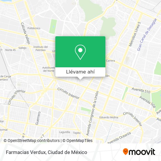 Mapa de Farmacias Verdux