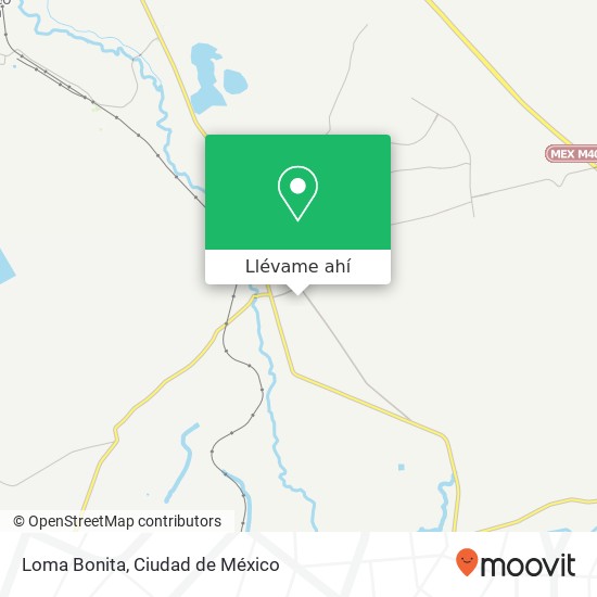 Cómo llegar a Loma Bonita en Apaxco en Autobús o Tren?