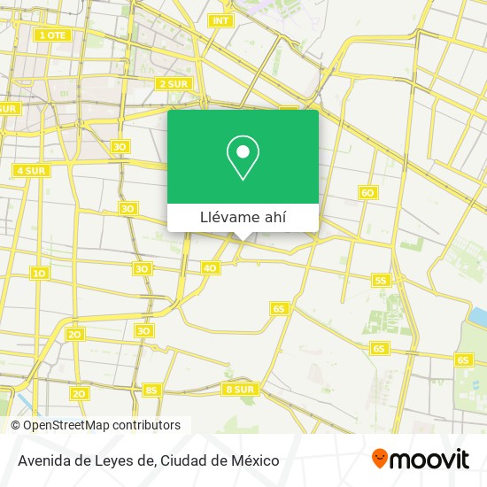 Mapa de Avenida de Leyes de