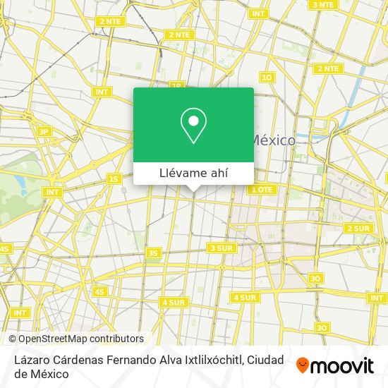 Mapa de Lázaro Cárdenas Fernando Alva Ixtlilxóchitl