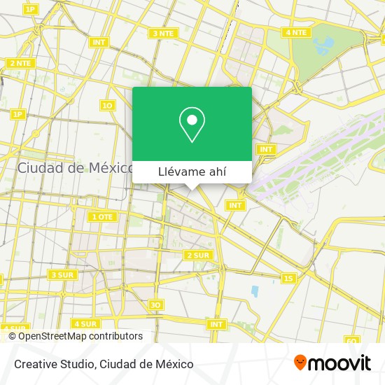 Mapa de Creative Studio