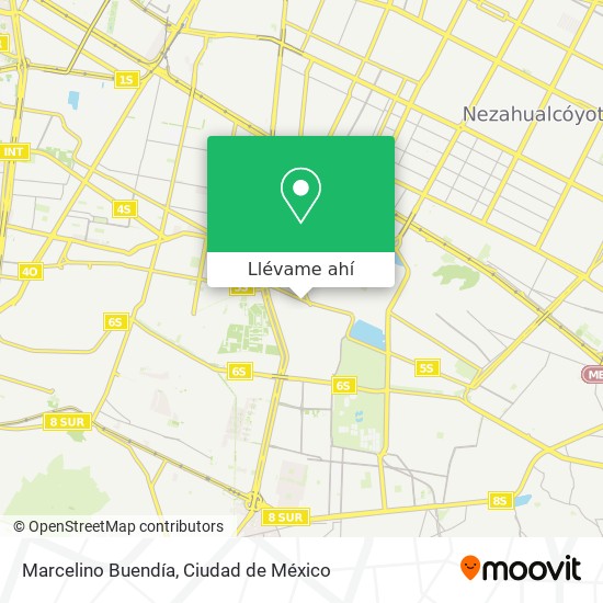 Mapa de Marcelino Buendía