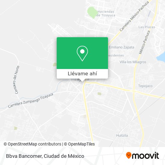 Mapa de Bbva Bancomer