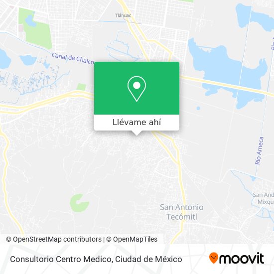 Mapa de Consultorio Centro Medico