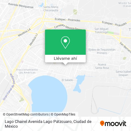 Cómo llegar a Lago Chairel Avenida Lago Pátzcuaro en Ecatepec De Morelos en  Autobús?