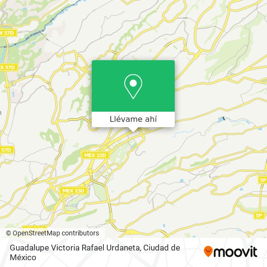 Mapa de Guadalupe Victoria Rafael Urdaneta