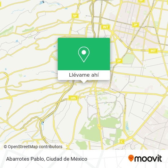 Mapa de Abarrotes Pablo