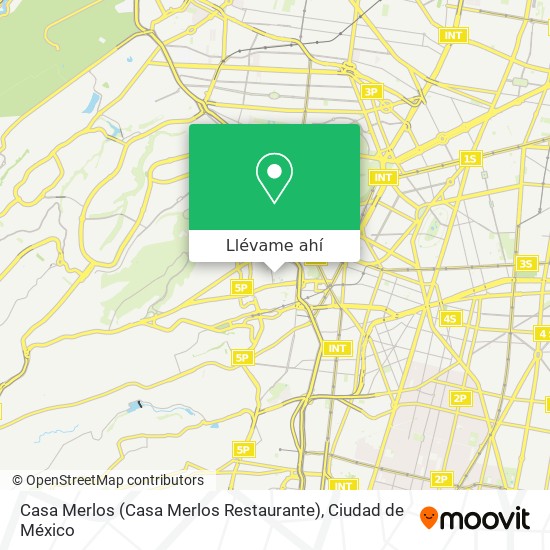 Mapa de Casa Merlos (Casa Merlos Restaurante)