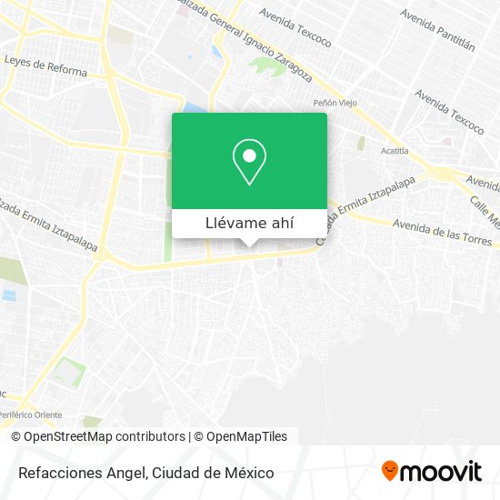 Mapa de Refacciones Angel