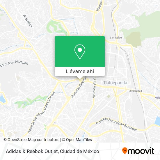 Cómo llegar a Adidas & Reebok Outlet en Atizapán De Zaragoza en Autobús Tren?