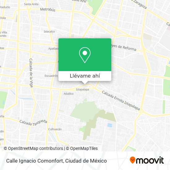 Mapa de Calle Ignacio Comonfort