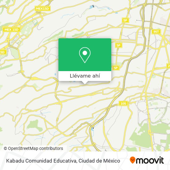 Mapa de Kabadu Comunidad Educativa