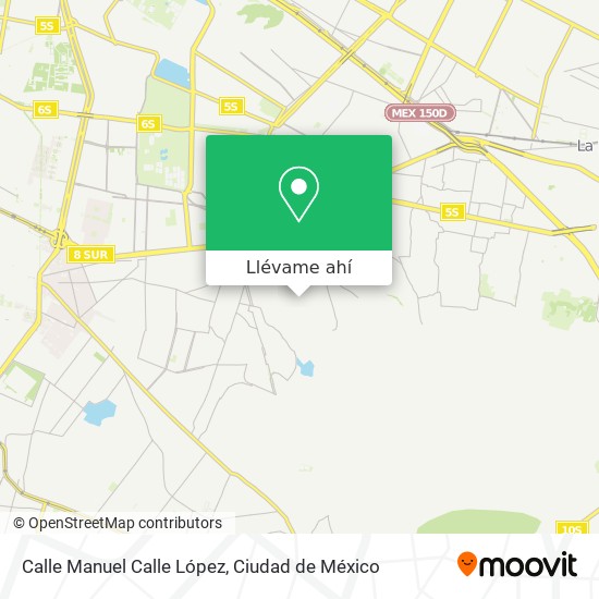 Mapa de Calle Manuel Calle López