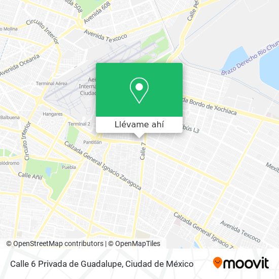 Mapa de Calle 6 Privada de Guadalupe