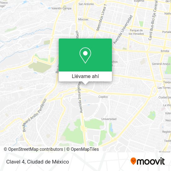 México Sur Taxqueña – Claveles