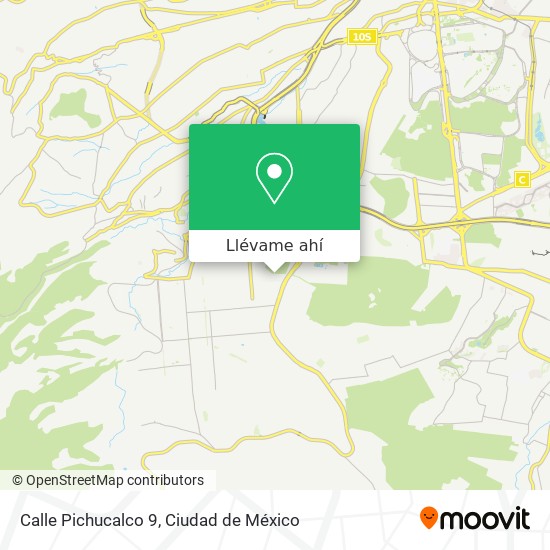 Mapa de Calle Pichucalco 9