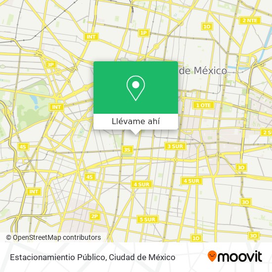 Mapa de Estacionamientio Público