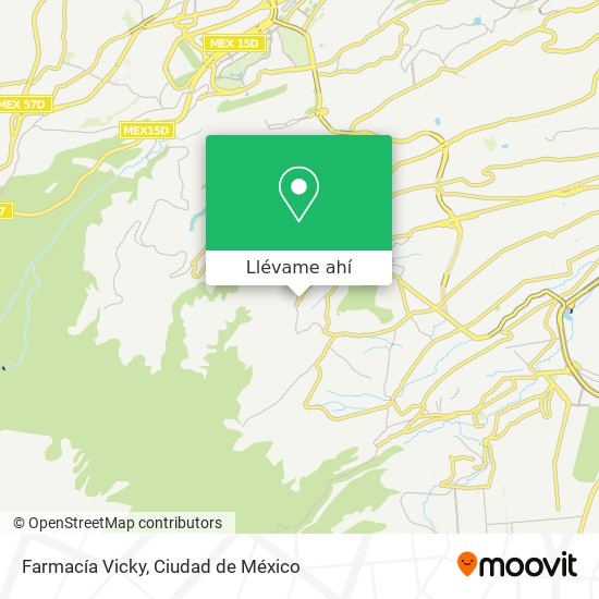 Mapa de Farmacía Vicky