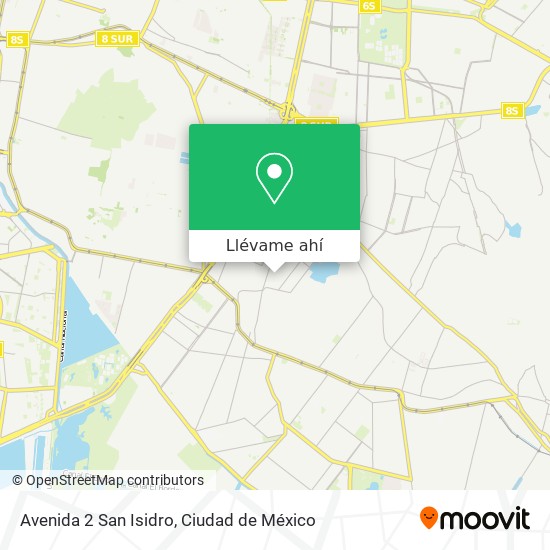 Mapa de Avenida 2 San Isidro