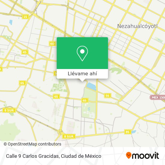 Mapa de Calle 9 Carlos Gracidas