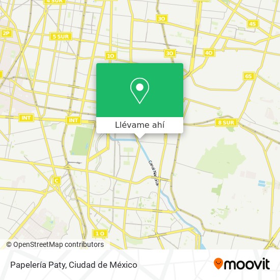 Mapa de Papelería Paty