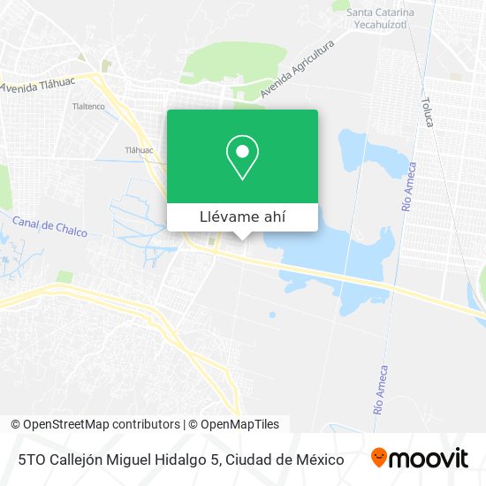 Mapa de 5TO Callejón Miguel Hidalgo 5