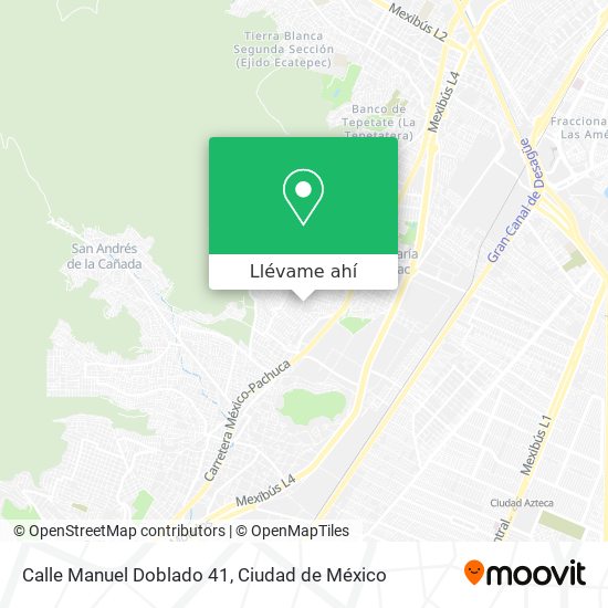Mapa de Calle Manuel Doblado 41