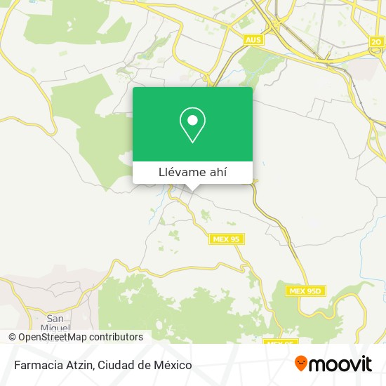 Mapa de Farmacia Atzin