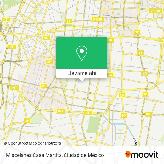 Mapa de Miscelanea Casa Martita