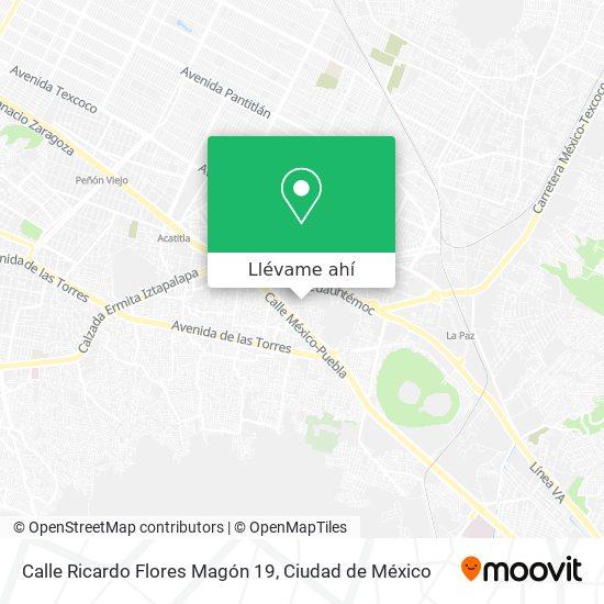 Mapa de Calle Ricardo Flores Magón 19