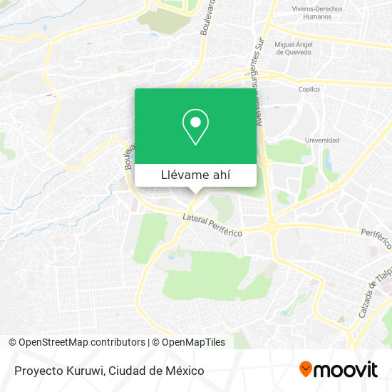 Mapa de Proyecto Kuruwi