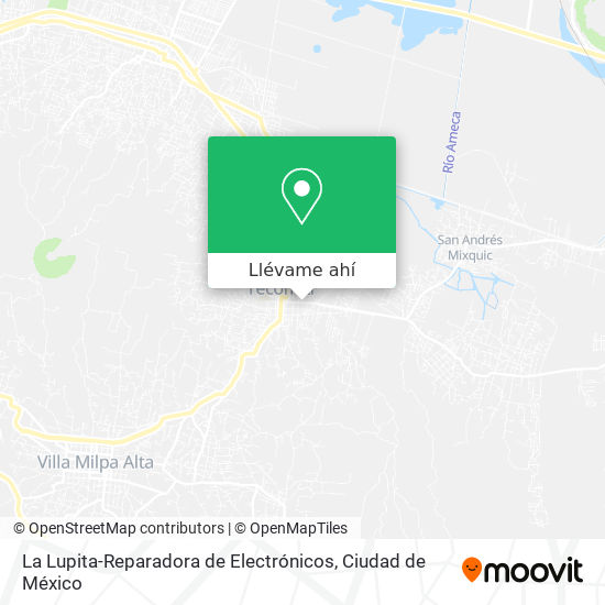 Mapa de La Lupita-Reparadora de Electrónicos